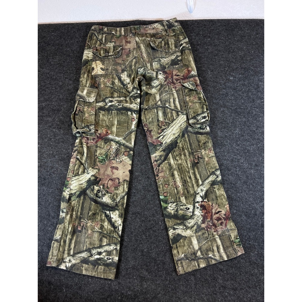 Mossy Oak Break-Up Infinity Camo Cargo Pants Mens 33x31 Vintage 90s Camouflage